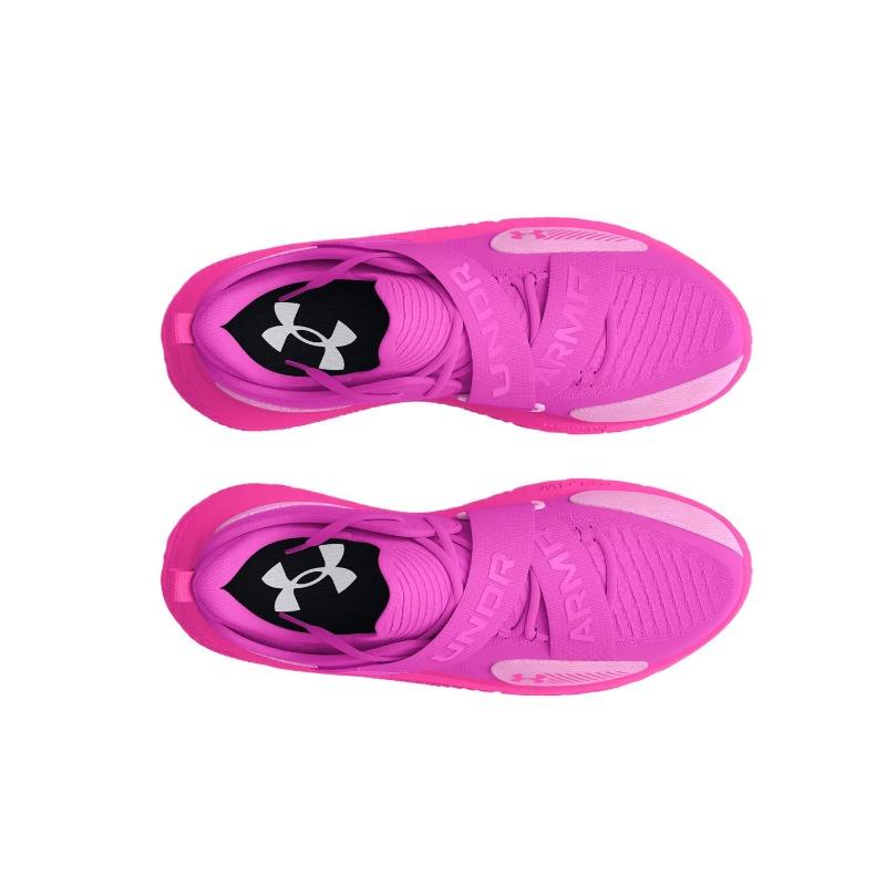 Under Armour FUTR X4 Casual Sports Low Cut Basketball Shoes Unisex Purple 3027639-500