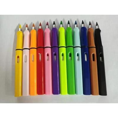 Lápiz borrable de 10 colores, duradero, no se rompe fácilmente, no necesita afilarse, material escolar primario
