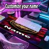 Custom Name Personalized football team Pattern Mousepad, Laptop PC Desk Mat, Decorative Desk Mat for Home Keyboard Pad Gift