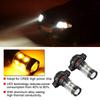 2pcs 3000K 50W Yellow LED Headlight Bulbs Kit Fog Light Car Driving Lamp