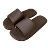 Retro Leather-Texture Summer Slippers for Men and Women - Lightweight, Cool, Casual Home Wear, In Stock
