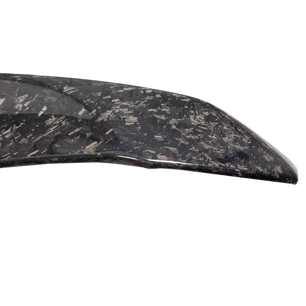 Model 3 V-Style Forged Carbon Fiber Rear Spoiler for Car Modification