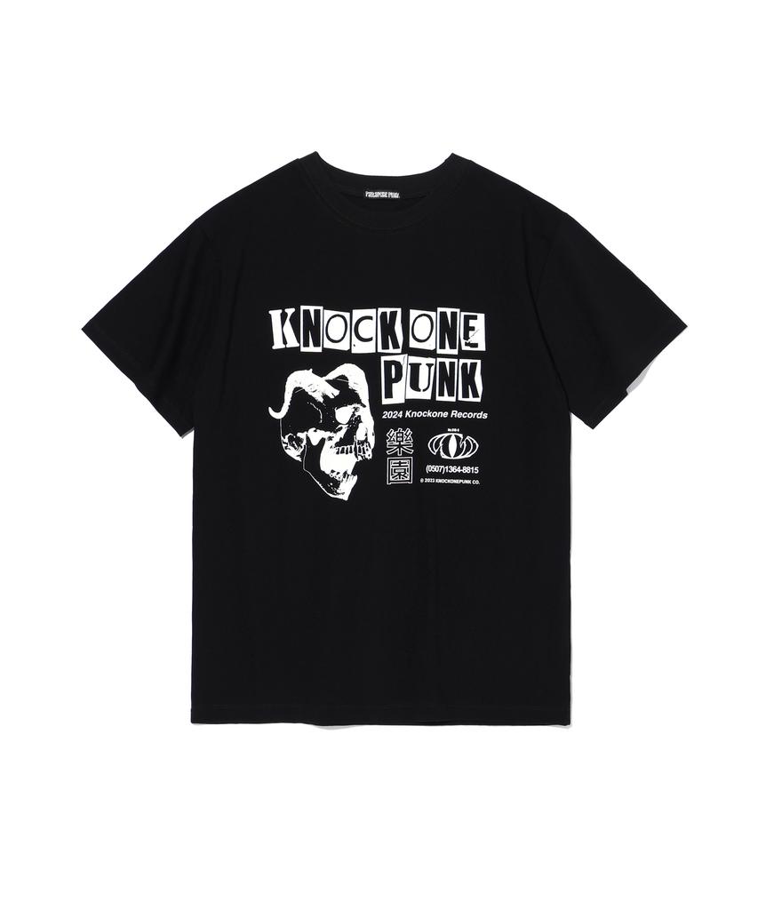 Nagwonpeongkeu Skull Punk T-Shirt [Black]