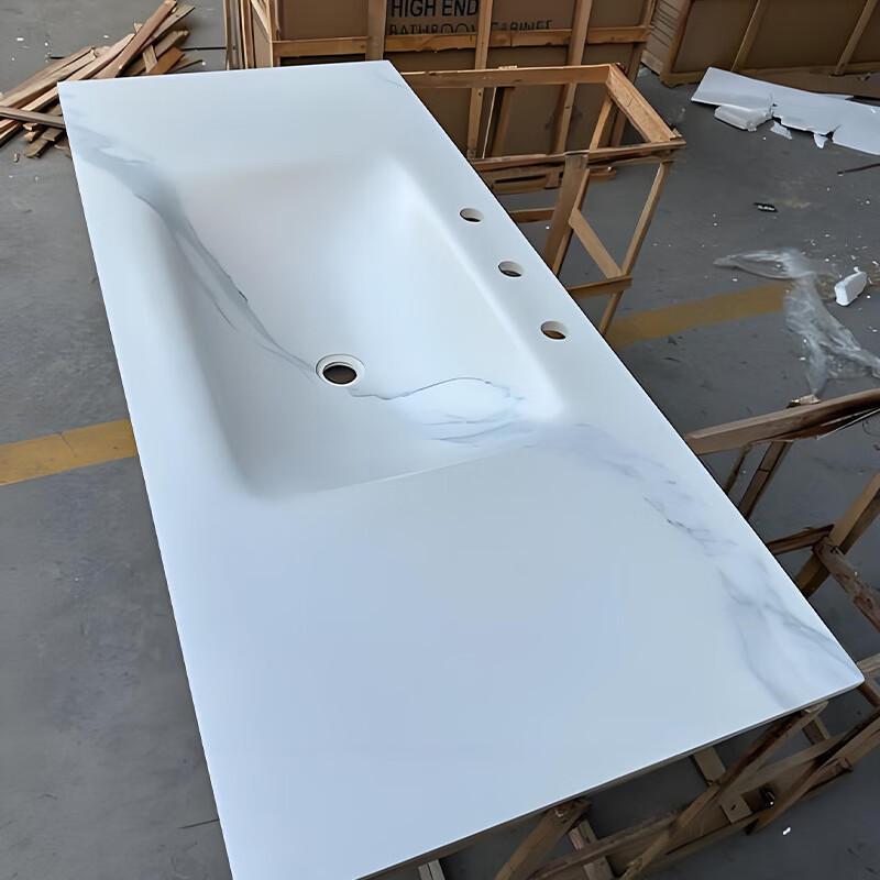 White Magnolia Beige Marble Wall Tile 600x600mm