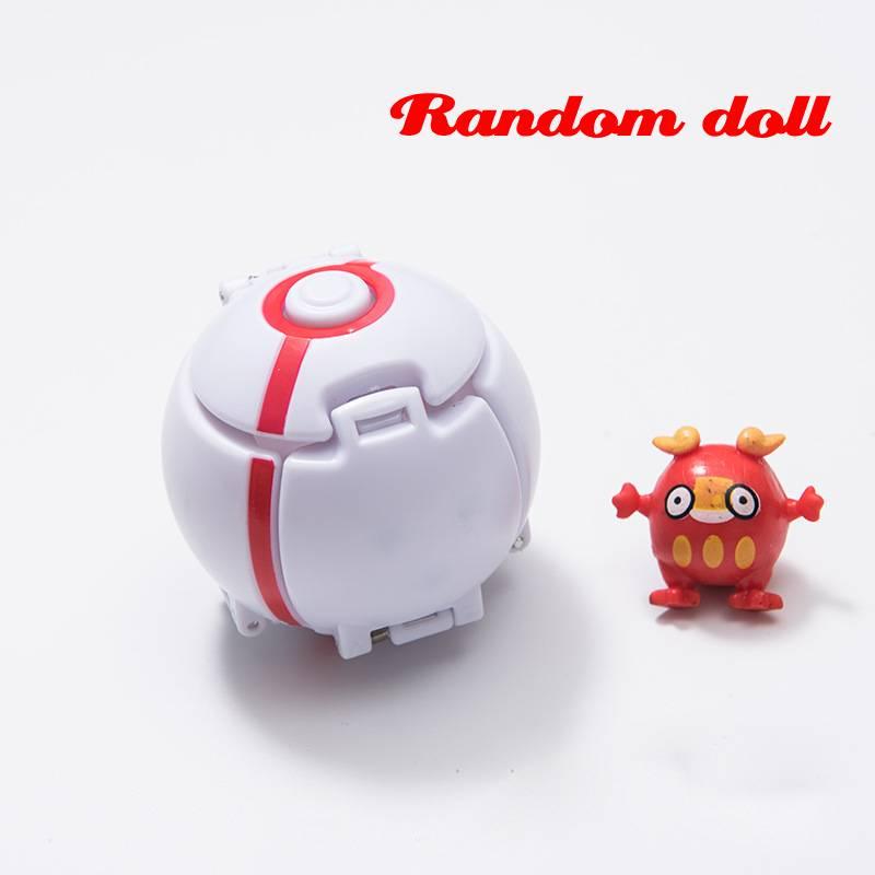 Transforming Elf Ball Pocket Monster Toy Ball With Touch-sensing Explosions Abs Material 7cm Diameter