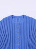 European Autumn/Winter Knit Cardigan - Round Neck, Accordion Sleeves, 5755016
