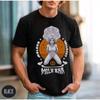 Spring Orange Themed Tshirt Summer New Retro Street Style Casual Fashion Tshirt for Both Unisex and Women