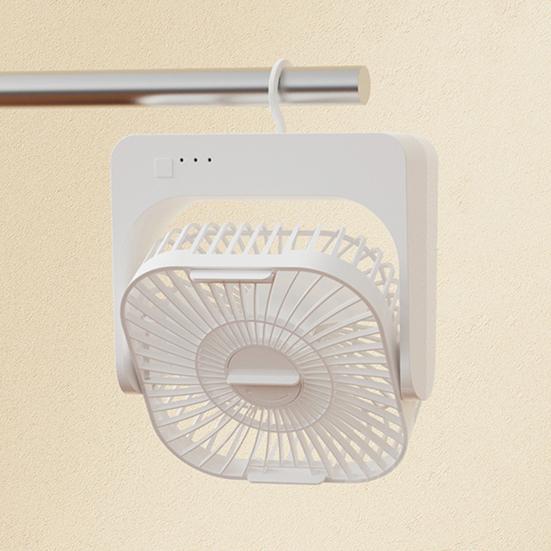 Asztali ventilátor állítható szöggel 3 szélsebesség Erős légáramlás Alacsony zajszint Újratölthető Asztali Akasztható Elektromos Ventilátor Léghűtő