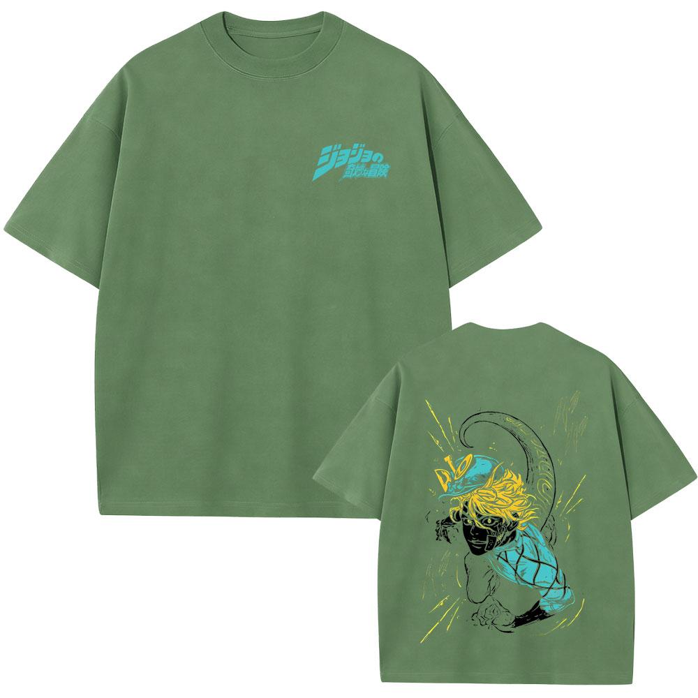 

Hot Sale Anime Jojo Bizarre Adventure Tshirt Cartoon Diego Brando Graphic T Shirt Summer Unisex Women Unisexga Fashion Trend Tshirts 4XL
