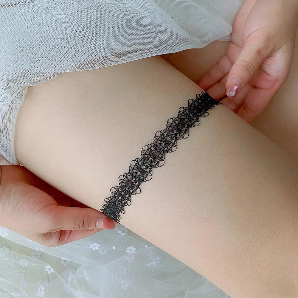 

Женские сексуальные эластичные подвязки для девочек, кружевное кольцо на бедро с цветочным рисунком, подвязки для невесты, свадебные аксессуары, пояс для подвязки для ног Leg(40-60cm)