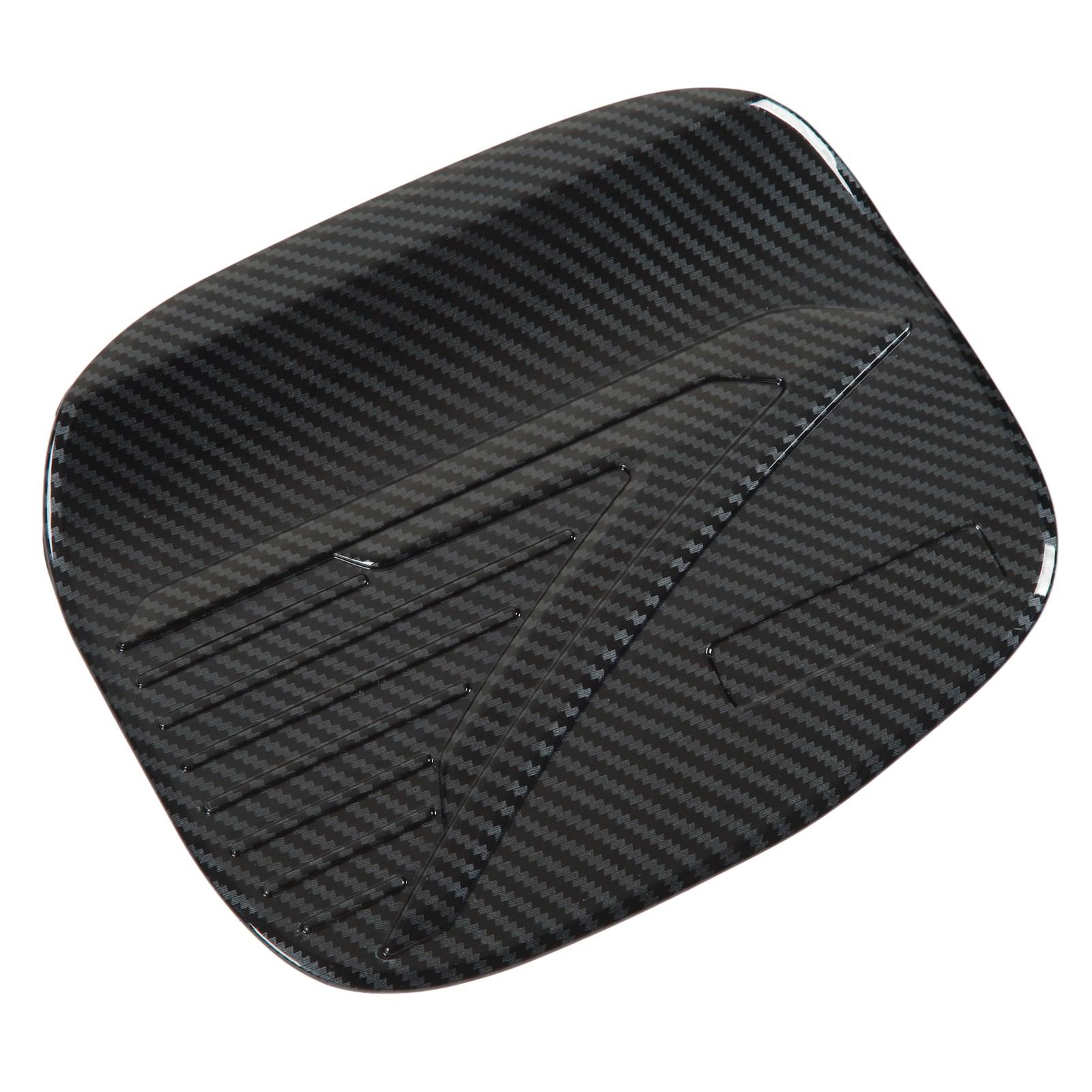 

Крышка бензобака автомобиля с рисунком под углеволокно, внешняя декоративная накладка, замена для Mitsubishi