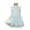 New Blue Princess Sleeveless Summer Dress for Girls - Korean Chic Style Fairy Skirt