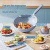 COOKER KING 28cm Glacier Blue Non-stick Wok