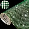 12x20/24x20cm Self-adhesive Rhinestone Crystal Glitter Stickers Sheet DIY Diamond Decoration Sticker Phone Car Trim Decor Decal