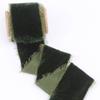 38mm Thickening Velvet Ribbon Handmade Frayed Edged Ribbons Christmas Party Bouquet Gift Packing Decorations DIY Craft
