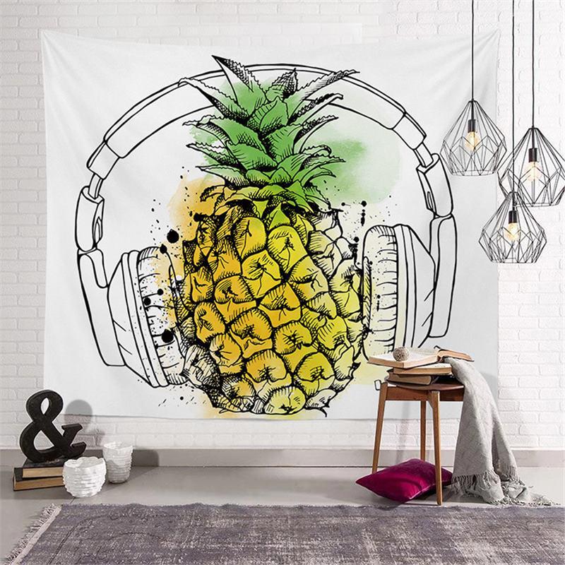 Flamingo Decorative Tapestry: Summer Series Landscape Wall Hanging
