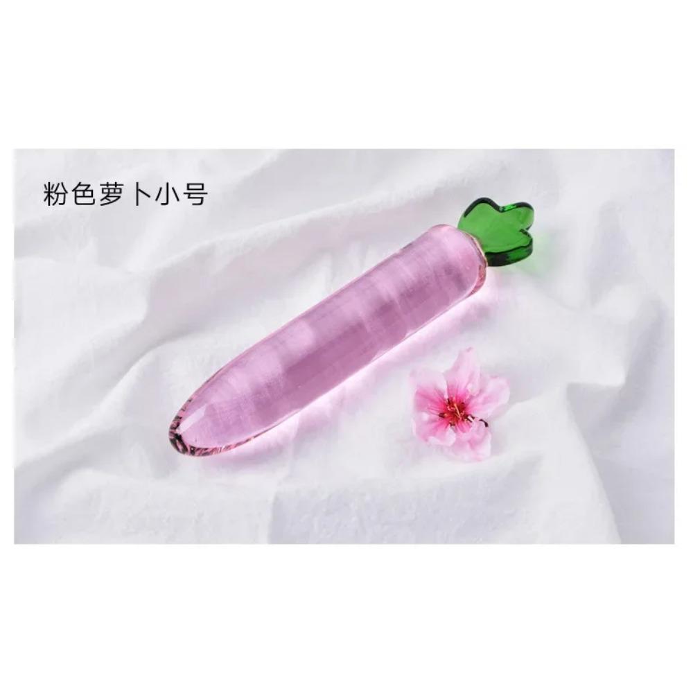 Glas Dildo Satisfyer Künstlicher Penis Realistische Sexspielzeuge Für Frauen Obst Gemüse Vibrator Masturbation Po Analer Stöpsel
