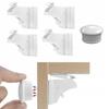Magnetic Furniture and Drawer Locks for Children, Set of 4 + Key