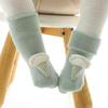 Cozy Non-Slip Terry Socks: Warm Mid-Calf Cotton for Babies & Kids
