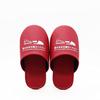 Okamura Antibacterial that can be worn over shoes Women's Slippers, Red,