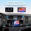 Double Din Wireless Carplay Android Auto Car Stereo, 7" IPS Touch Screen Car Audio