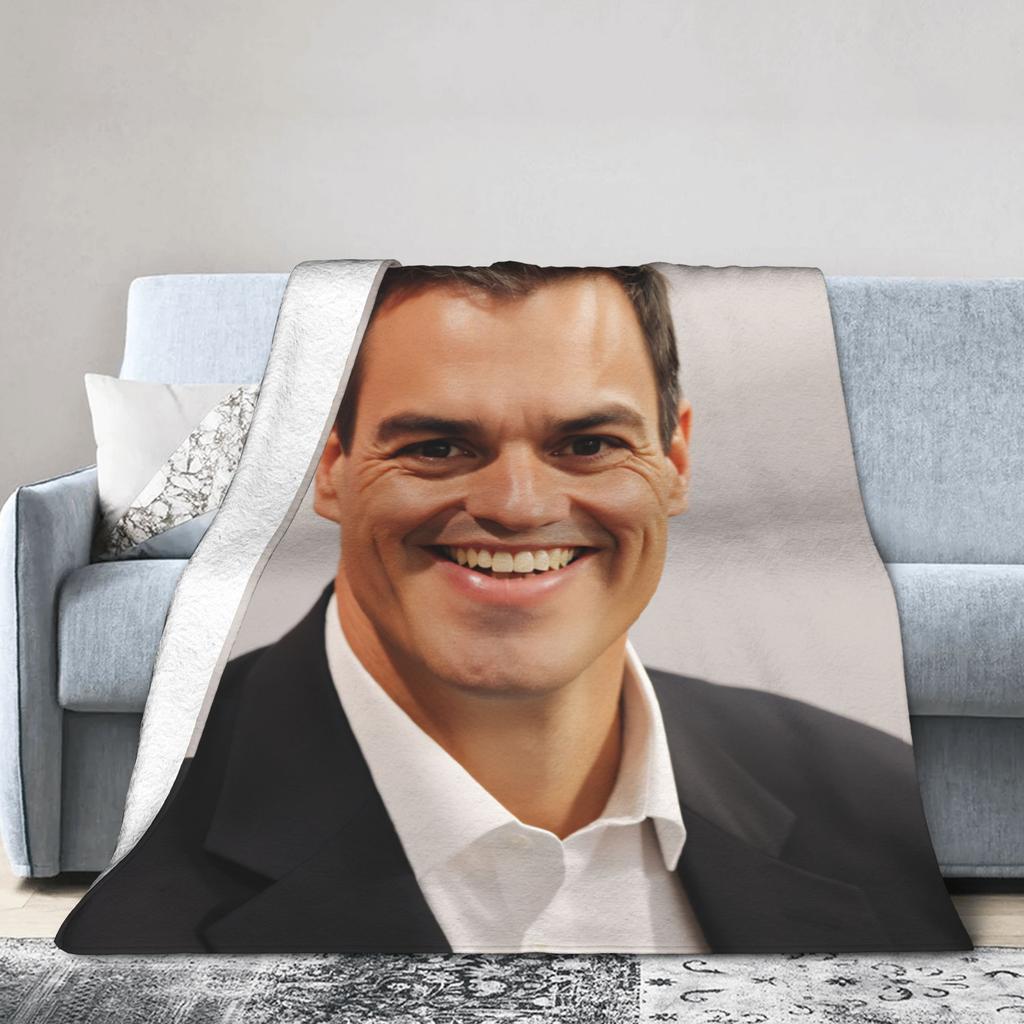 Super Soft Blankets Boy Girl Decorative Pedro Sanchez  Throw Blanket Flannel For Couch Chair Sofa Bed Novelty Sofa Bed Cover