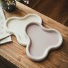 Niche Special-Shaped Plate Solid Color Decorative Ornament Jewelry Storage Plate Household Creative Plate Ceramic Plate Vegetable Plate Dinner Plate