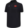 Li Ning Honor Ērts Ikdienas Vienkāršs Džemperis ar Īsām Piedurknēm Polo Krekls Vīriešiem Polo Krekli Tumši Zils APLV437-1