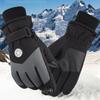 Padded Warm Gloves Non-Slip Cycling Gloves Non-Slip Gloves Warm For Winter Sports Outdoor Activities Electric Car Riding