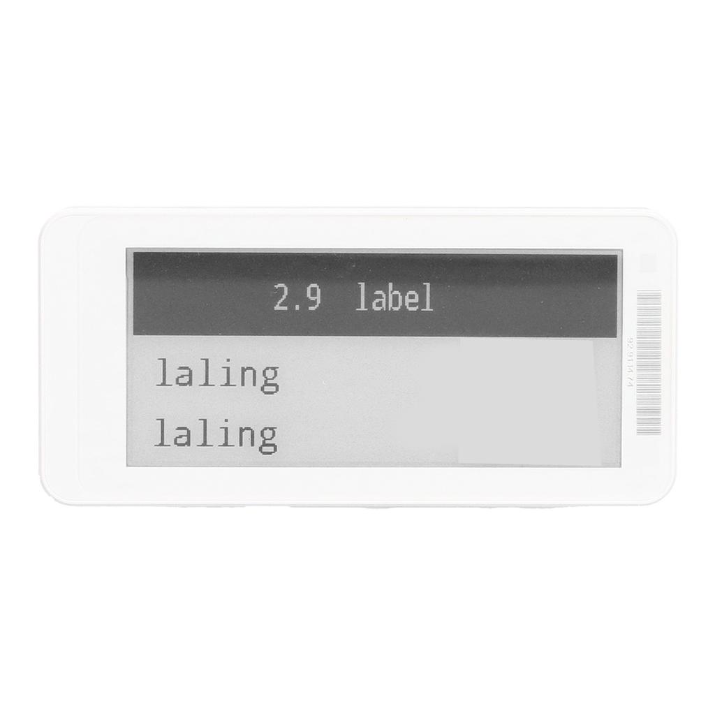 Elektronischer Preis Smart Bildschirmanzeige Regaletikett Geringer Verbrauch 2,9 Zoll