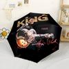 Elegant Elvis Performance Outdoor Automatic Umbrella Retractable Design with 8-Rib Durability Durable All-Season Wedding Party Gift