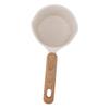 Nonstick Small Pot Small White Sauce Pan Flat Bottom Milk Pot Multifunctional Cooking Pot for