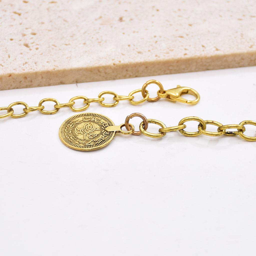 Gypsy Bohemia Coin Tassel Statement Choker Necklace Women Boho Afghan Turkish Ethnic Tribal Jewelry Accessories