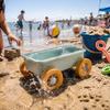 Children Sand Play Equipm Portable Beach Trolley Toy for Kids Active