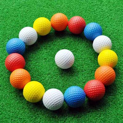 Mehrfarbiger PU-Schaum Golfübungsball - Indoor Anfängertraining