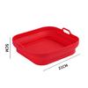 Foldable Silicone Air-Fryer Basket High Temperature Resistance Air-Fryer Pan Kitchen Supplies