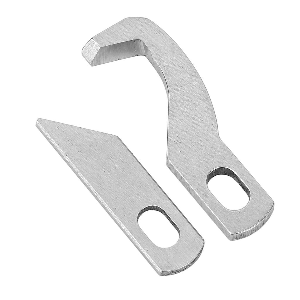 Sewing Machine Upper and Lower Blades Steel TF122 TF123 Overlocker Machine Blade Set