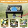 German Outdoor Fire Stove with Regulator Valve Cast Iron Stove German Pig Iron Gas Stove Suitable for Central European Countries
