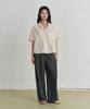 Monokeulom Yona Button Half Shirt (2Colors)