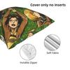 Attack On Titan Pillow Case Home Decoration Polyester Cushion Cover for Sofa Bedroom Throw Pillow Cover Housse De Coussin