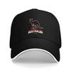 Australia Kangaroo Baseball Cap Adjustable Polyester Dad Hat Lightweight Soft Outdoor Sports Cap for Men and Women