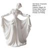 3D-gedruckte Tänzerfigur, Elegante Tanzmädchen-Statue mit fließendem Kleid, Ästhetische PLA-Kunstskulptur für Heimdekoration, Modern Minimalistisch