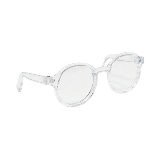 Mini Doll Glasses Small Pets Sunglasses Trendy Round Frame Glasses Doll Eyewear Accessories for Photo Shoots Costume
