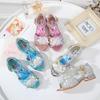 Princess Aisha 2026 Girls' Sandals – Summer Open Toe with Snowflake Rhinestone