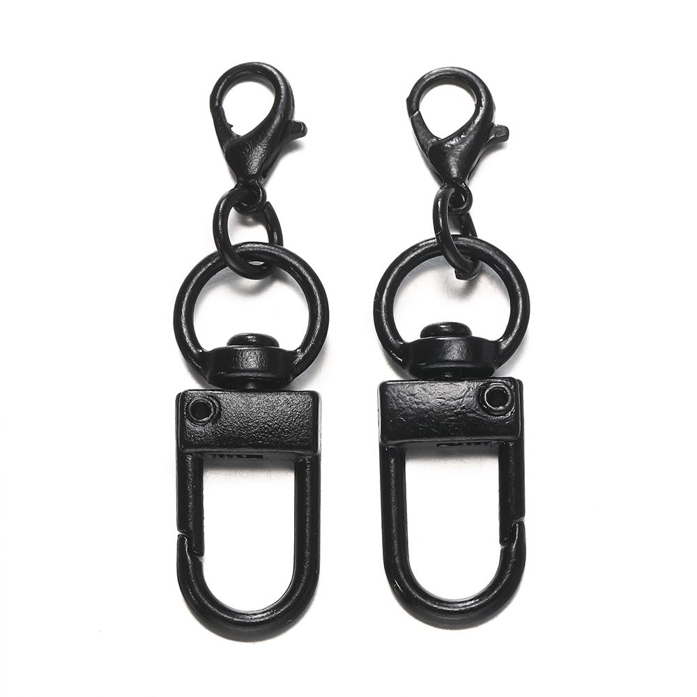 5/10Pcs Colorful Alloy Snap Lobster Clasp Hooks with 14mm Lobster Clasp for DIY Key Chain Bags Pendants Accessories Wholesale