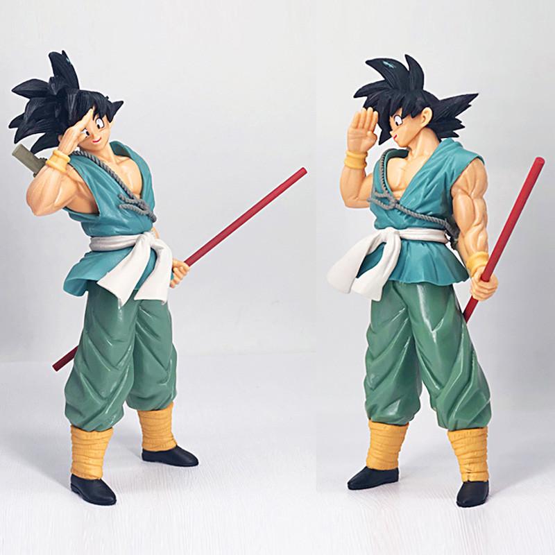 20cm Dragon Ball Z Anime Figure Goodbye Goku Action Figure PVC Collection Model Doll Classic Ornaments Toys Gift