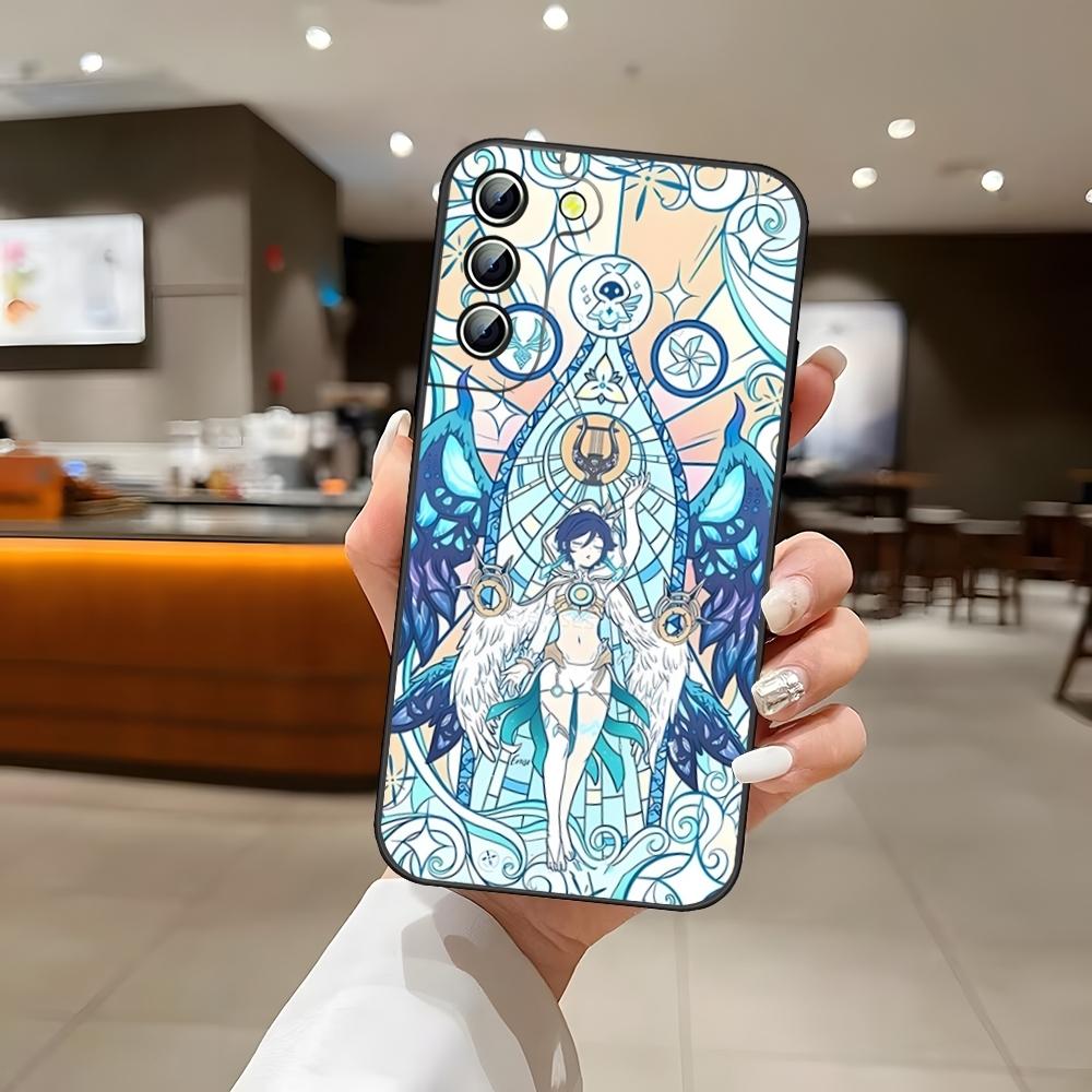 Games Genshin Impact Phone Case Back Cover for Samsung S24 Ultra S22 S23 S20 Fe S21 Plus Galaxy A54 A34 A24 A53 M54 Note 20