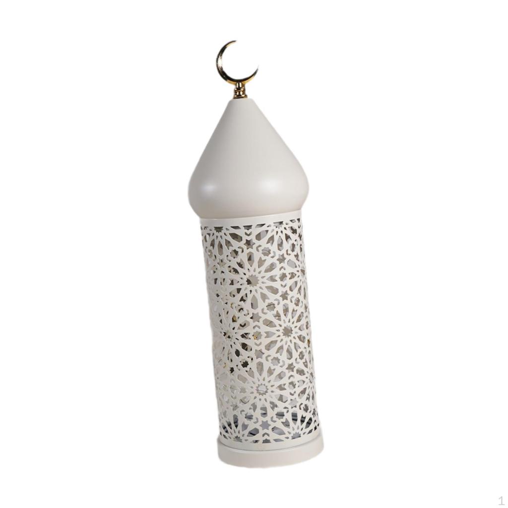 Ramadan-Lampe Dekorative Tischornament Tischdekoration Dekor Eisenkunst