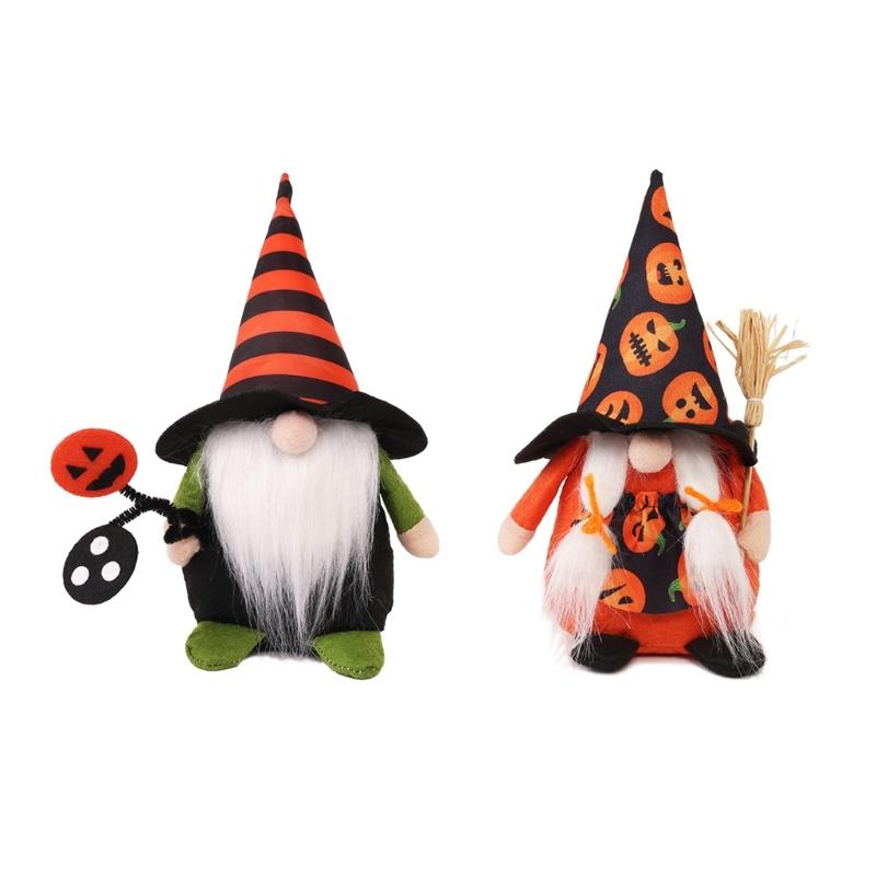 Halloween  Faceless Doll Small Decoration Halloween Dwarf Party Decorations for Festival Party Tree Decorations