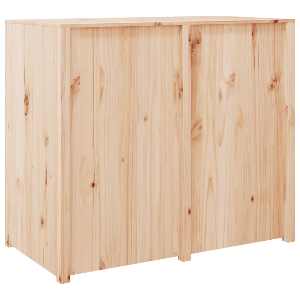 Outdoor Kitchen Cabinet MEPPEL 106 X 55 X 92 Cm Solid Pine Wood